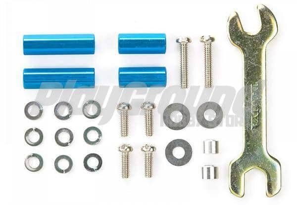 TA_95322-1.jpg Tamiya 95322 Mini 4WD Aluminum Hex Mount Set - Image 1