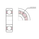 YB-520 YUTORI RACING ISC HG 520 BALL BEARING (PACK OF 10) - Image 3