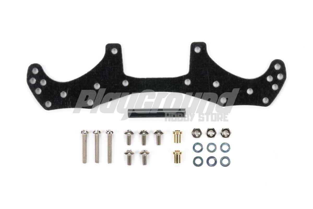 bd8cfd6b0df94f14d0cf1c884acecc8b-1.jpg Tamiya 15524 FRP Wide Front Plate (VZ Chassis) - Image 1