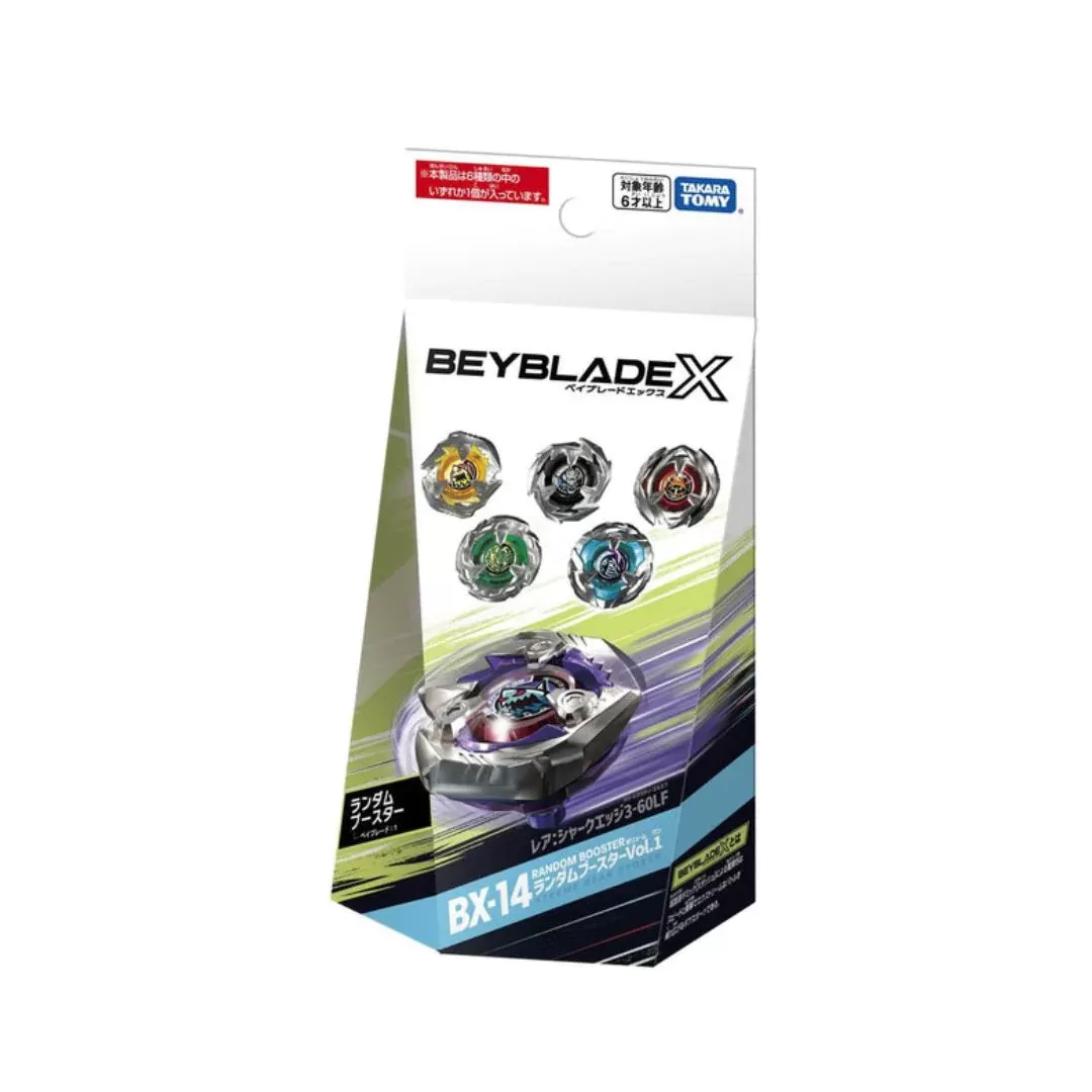 bx14a.webp Beyblade X - BX-14 Random Booster Volume 1 Shark Edge - Image 1