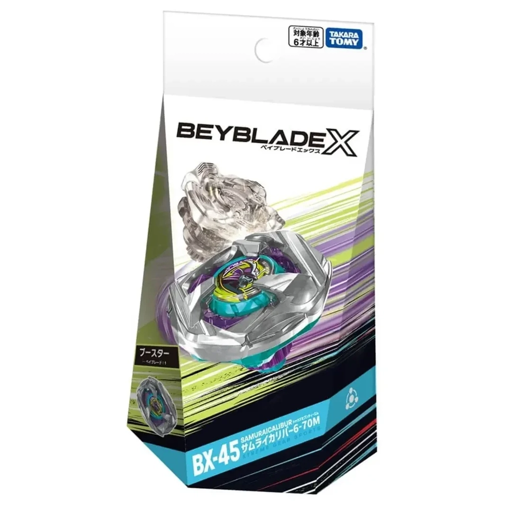 bx45_01.webp BEYBLADE X BX-45 SAMURAI CALIBUR 6-70M - Image 1