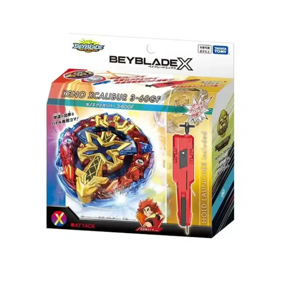 bxg-13_01.webp Beyblade X BXG-13 Xeno Xcalibur 3-60GF Starter - Image 1