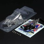 TAMIYA 15502 1/32 MINI 4WD THUNDER SHOT CLEAR BODY SET (POLYCARBONATE)