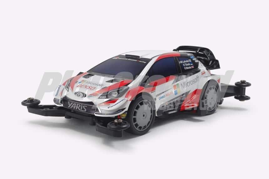 d9ea59c3c9cc1279d25234894a2ef422-1.jpg TAMIYA 18654 1/32 MINI 4WD TOYOTA GAZOO RACING WRT/YARIS WRC (MA CHASSIS) - Image 1
