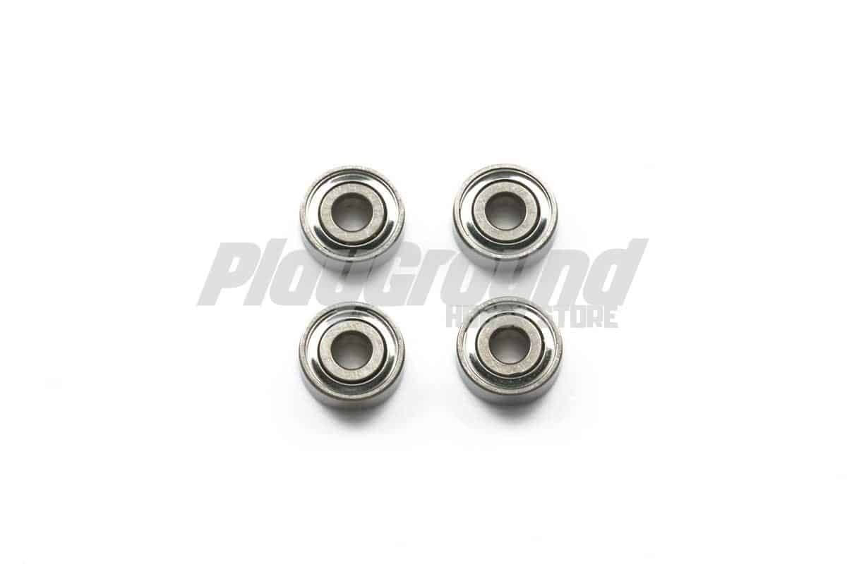 ddd135293c728a05af0d33bf3e6af599-1.jpg TAMIYA 15519 1/32 MINI 4WD HG ROUND HOLE BALL BEARINGS (4PCS.) - Image 1