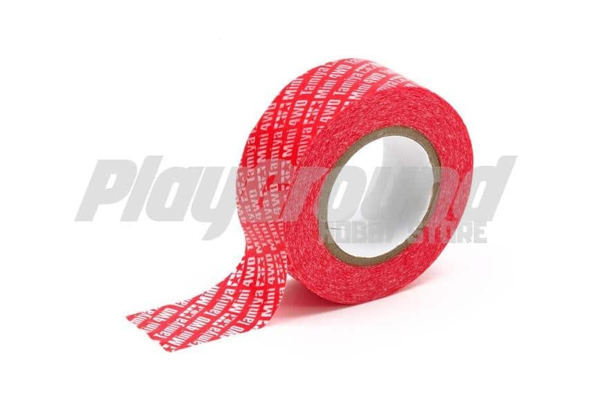 e82265577f9fe8953ac1790a7cb1205e-1.jpg Tamiya 95554 Mini 4WD Multipurpose Tape 20mm (Red) - Image 1