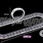Mini 4WD 2 Lane Circuit (Grey)
