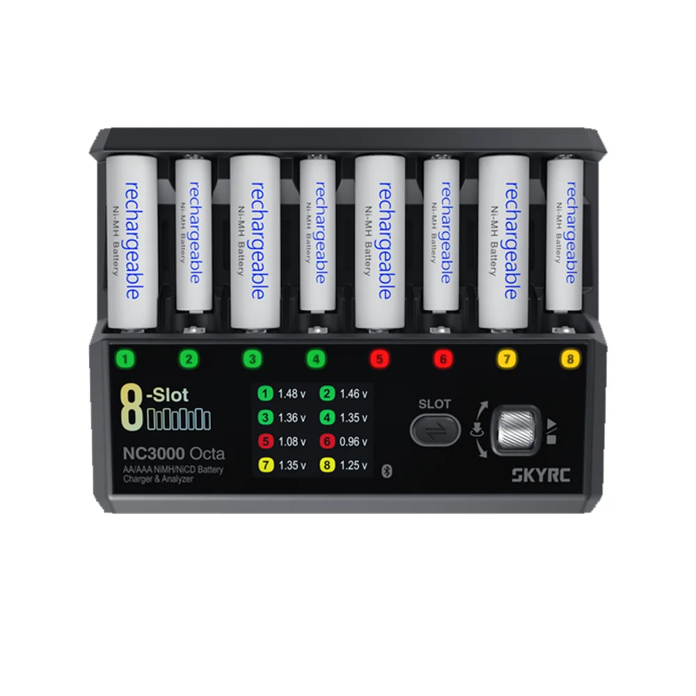 nc3000octa_01.webp SKYRC NC3000 OCTA AA/AAA NIMH/NICD BATTERY CHARGER/ANALYZER - Image 1