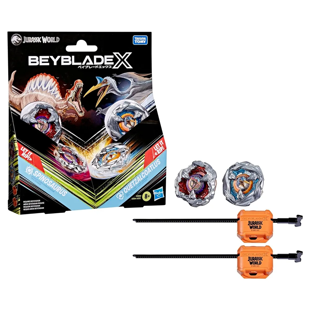 spino_01.webp BEYBLADE X BXG-41 JURASSIC WORLD SPINOSAURUS VS QUETZALCOATLUS - Image 1