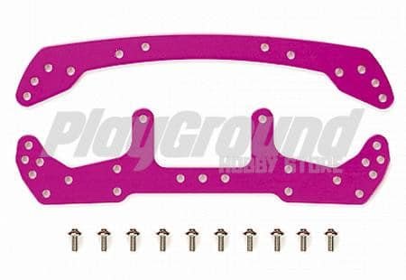 top-1-2-1.jpg Tamiya 95050 Duralumin Wide F/R Plate (Pink) - Image 1