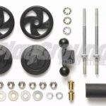 Tamiya 95358 Large Dia. Stabilizer Head Set (17mm) (Black)