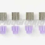 Tamiya 15289 8T Metal & Plastic Pinion Gear Set (4pcs. each)