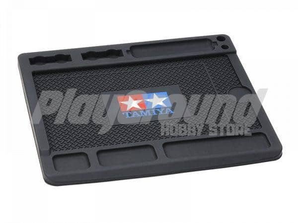 top-9-1-600x450-1-1.jpg Tamiya 95514 Mini 4WD HG Maintenance Base (180x210mm) - Image 1