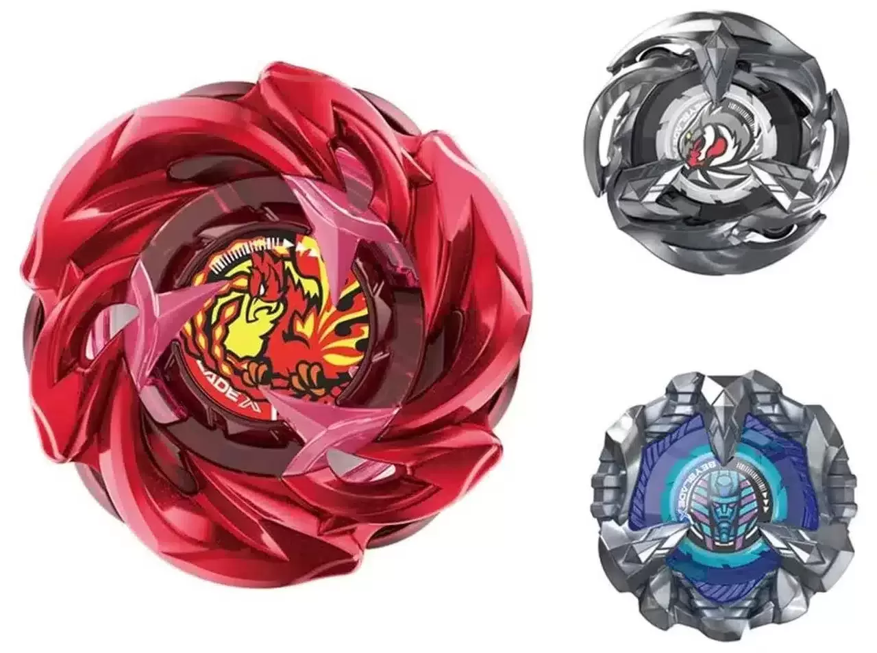 ux07_01.webp Beyblade X - UX-07 PHOENIX RUDDER DECK SET - Image 1